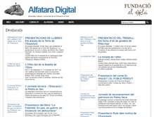 Tablet Screenshot of alfatara.com